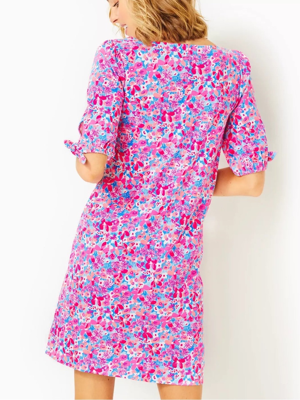 Lilly Pulitzer Floral Dress – Size Medium - Picture 6 of 6